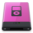 Pink iPod B Icon